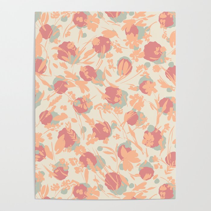 Abstract wild garden 2SM Poster Gallery Image 4