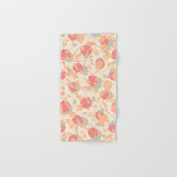 Abstract wild garden 2SM Bath Towel Gallery Image 1