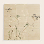 JAPANESE IKEBANA 2 Wood Wall Art Gallery Image 1