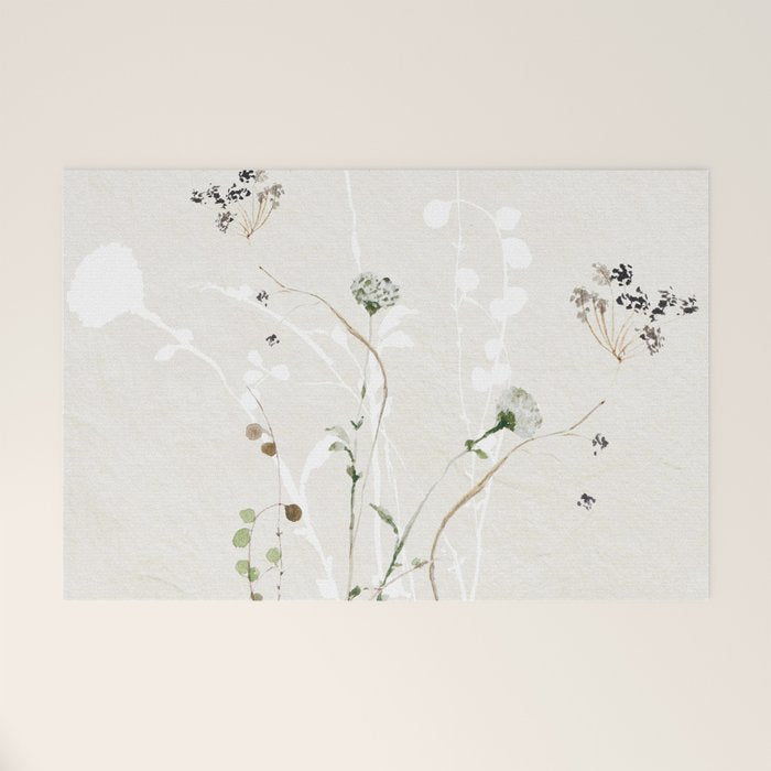 JAPANESE IKEBANA 2 Welcome Mat Gallery Image 1