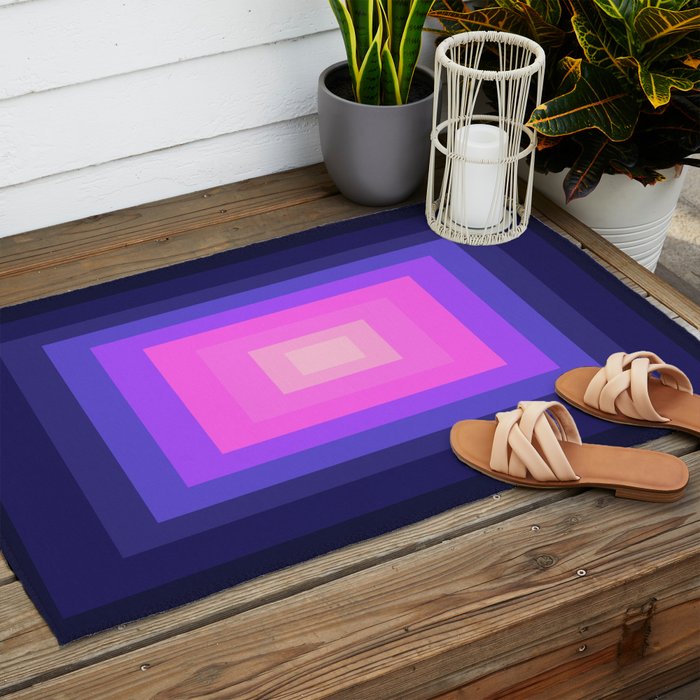 magical light gradient  Outdoor Rug Gallery Image 2