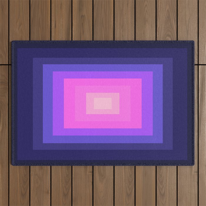 magical light gradient  Outdoor Rug Gallery Image 1