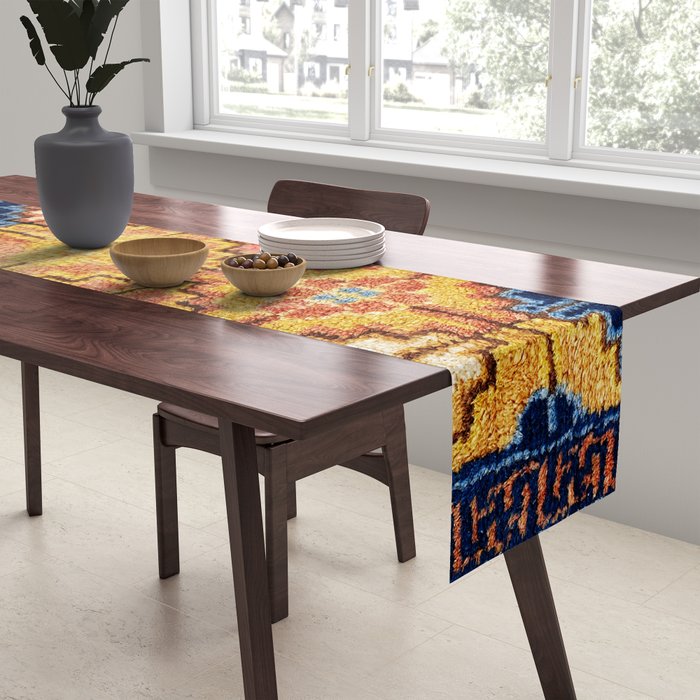 Ningxia West China Seat Cover Print Table Runner Gallery Image 2