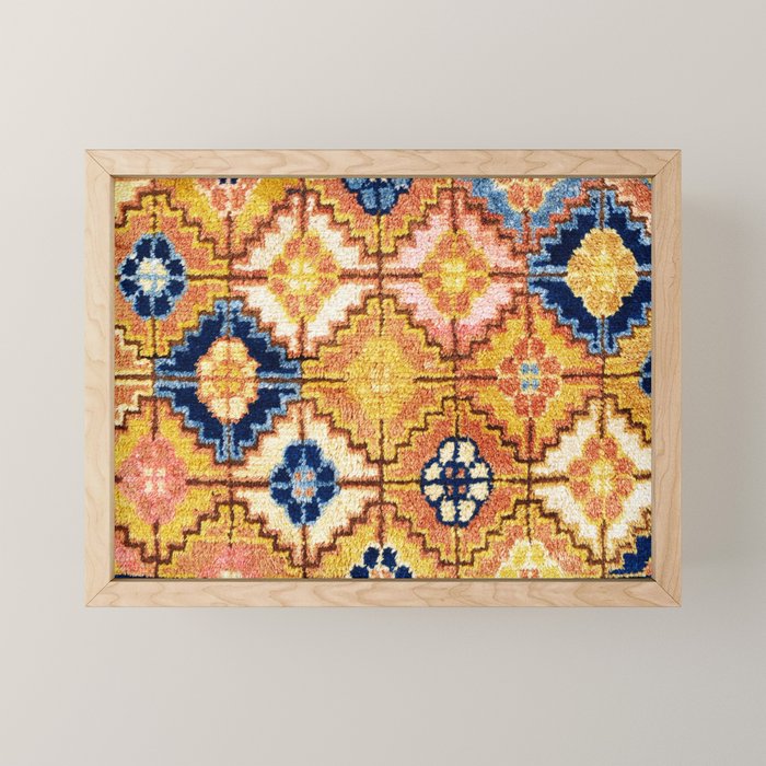Ningxia West China Seat Cover Print Mini Art Print Gallery Image 1