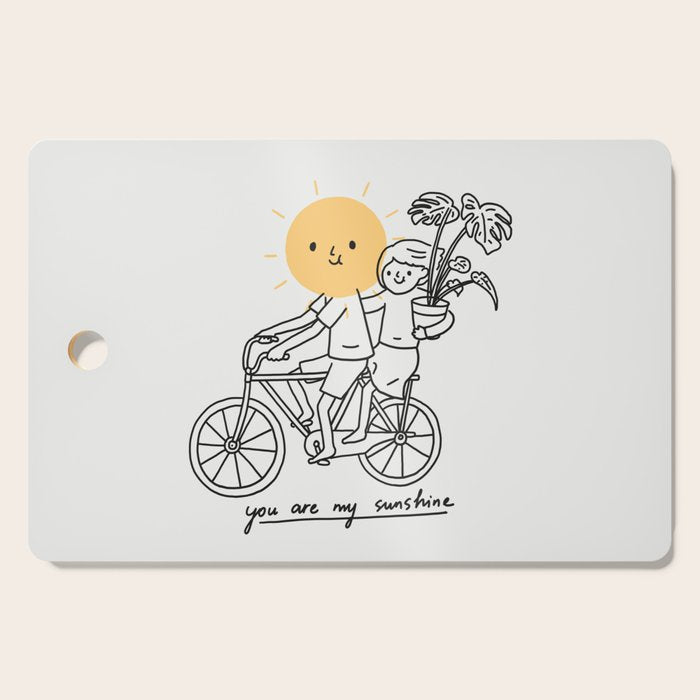 You are my sunshine 2 Cutting Board Gallery Image 1