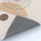 Boho Minimalistic Art Rug Gallery Image 4