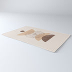 Boho Minimalistic Art Rug Gallery Image 3