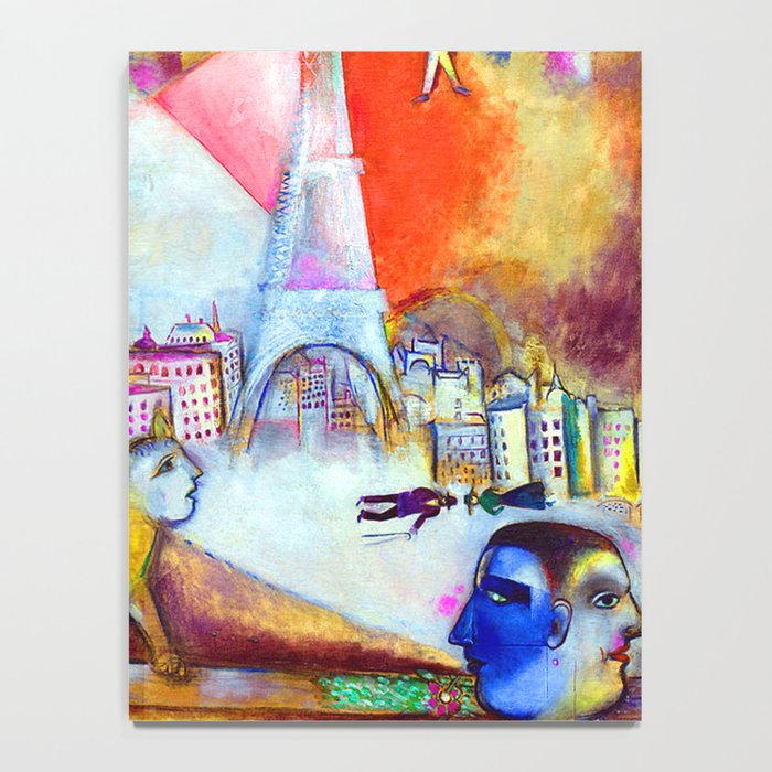 Marc Chagall Paris Through the Window Notebook Gallery Image 4