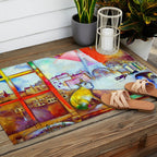 Marc Chagall Paris Through the Window Outdoor Rug Gallery Image 2
