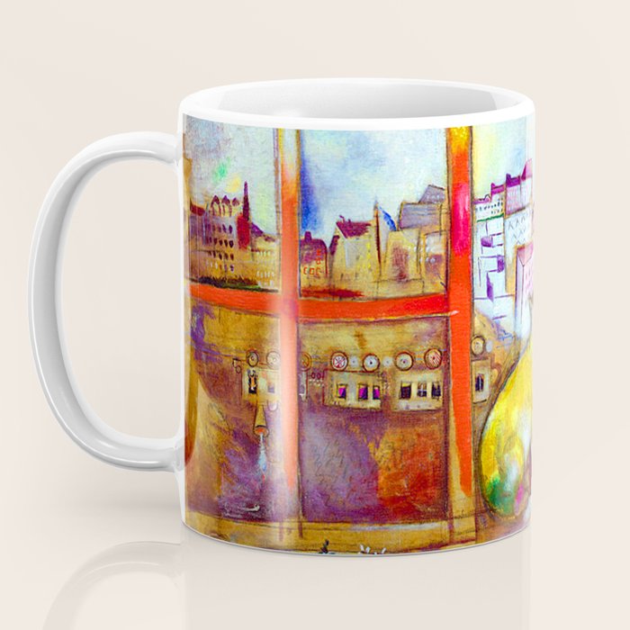 Marc Chagall Paris Through the Window Coffee Mug Gallery Image 3