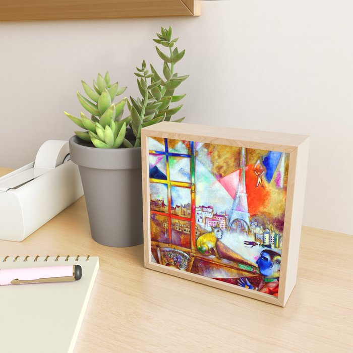 Marc Chagall Paris Through the Window Mini Art Print Gallery Image 2