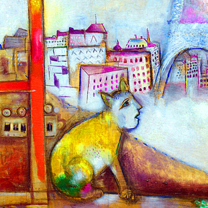 Marc Chagall Paris Through the Window Coffee Mug Gallery Image 2