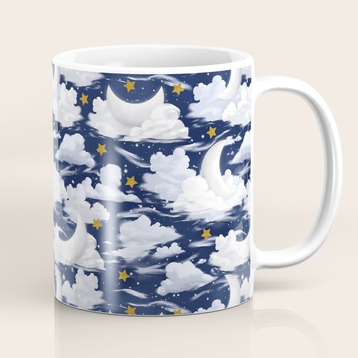 Magical Moon and Stars Coffee Mug Gallery Image 1