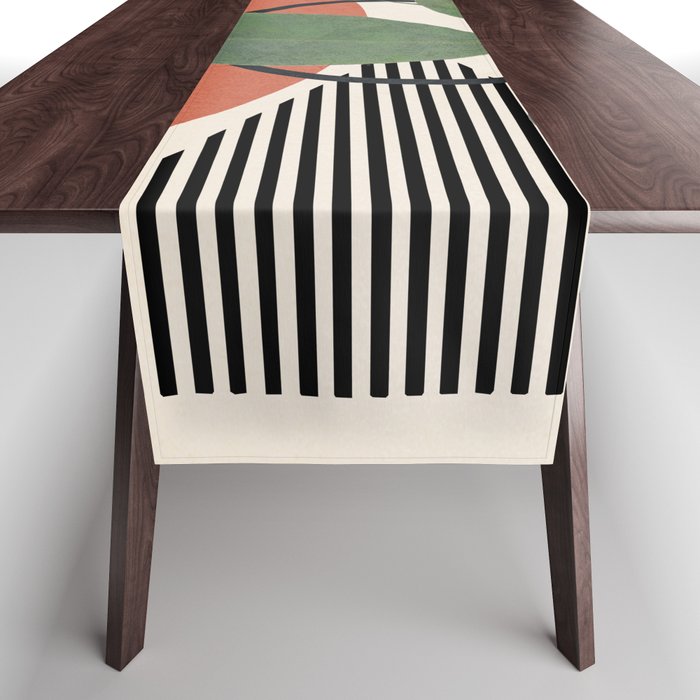 Nature Geometry V Table Runner Gallery Image 1