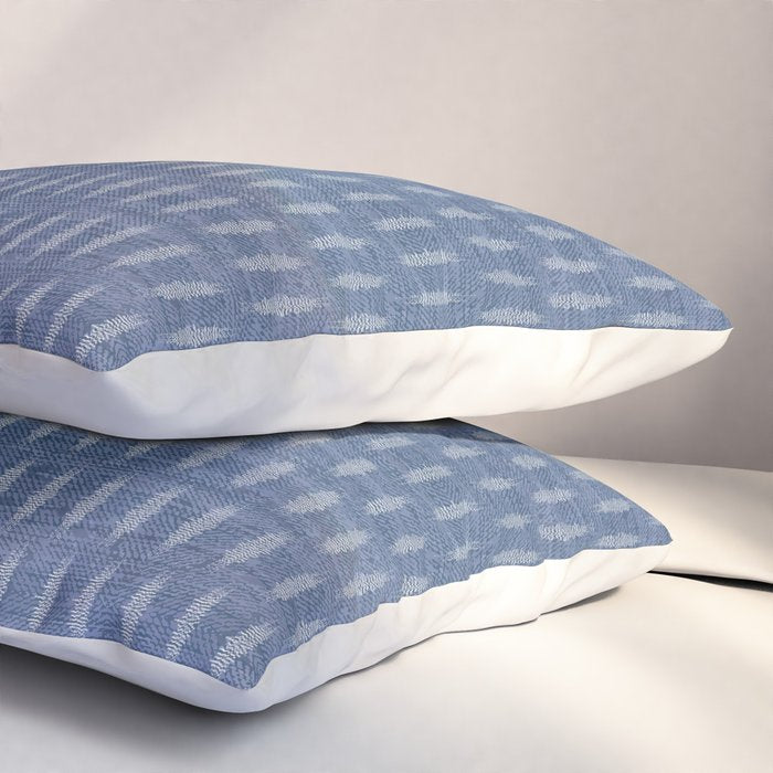PETRA BOHO DENIM Pillow Sham Gallery Image 3