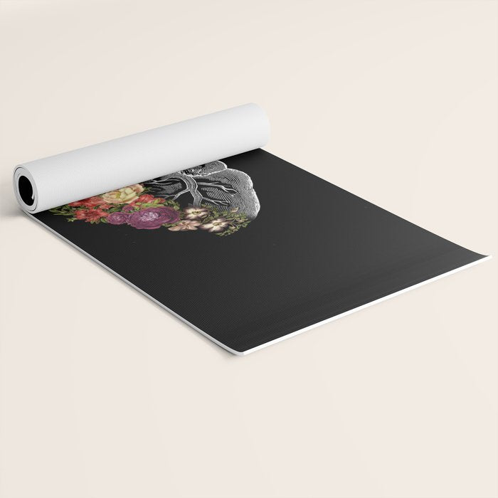 Flower Heart Spring Yoga Mat Gallery Image 2