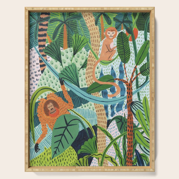 Monkey Pals Serving Tray Gallery Image 1