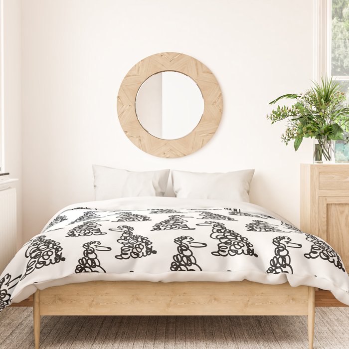 Poodle Duvet Cover Gallery Image 3