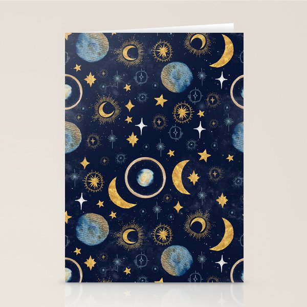 Starry night sky ABS 1 Stationery Card Gallery Image 2