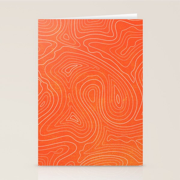 Sunset Ripple Stationery Card Gallery Image 2