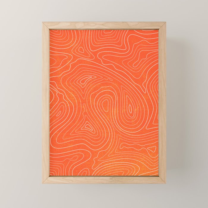 Sunset Ripple Mini Art Print Gallery Image 1
