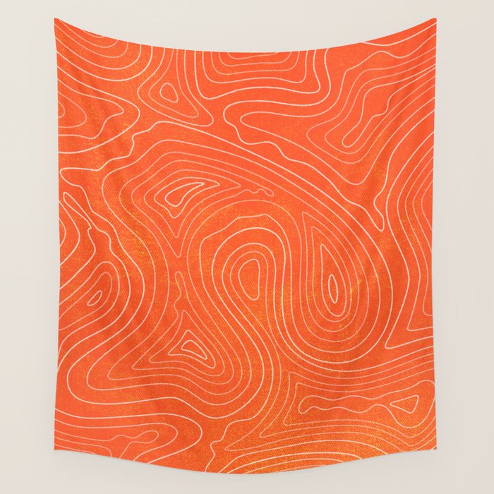Sunset Ripple Wall Tapestry Gallery Image 1