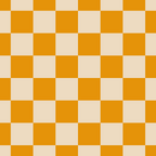 Checkerboard Mini Check Checked Pattern in Honey Mustard and Cream Coffee Mug Gallery Image 2