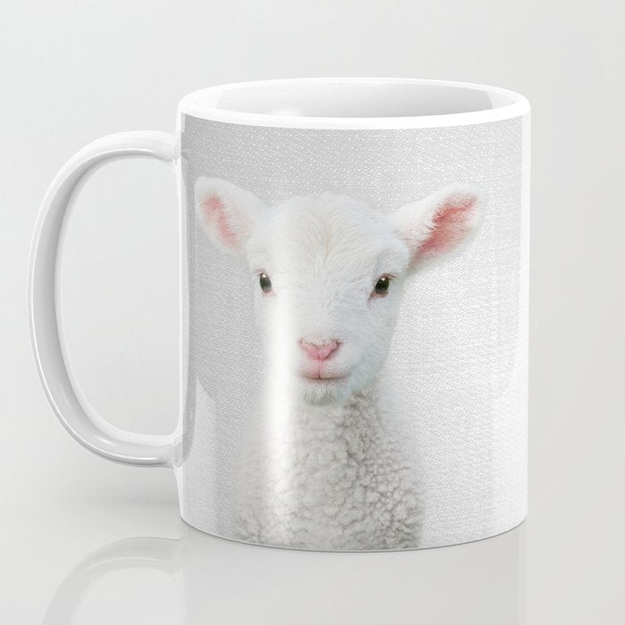 Lamb - Colorful Coffee Mug Gallery Image 3