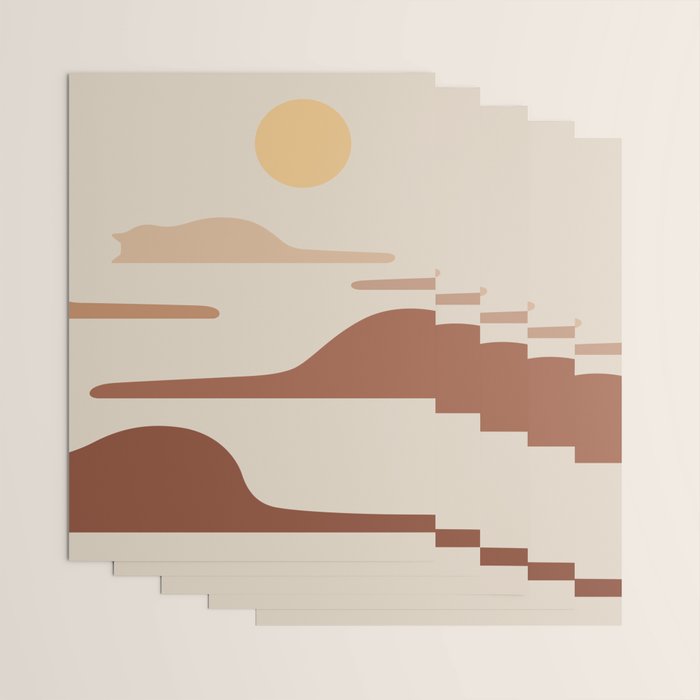 Cat Landscape 27 Wrapping Paper Gallery Image 3