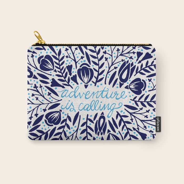 Adventure is Calling - Porcelain Palette Carry All Pouch Gallery Image 1