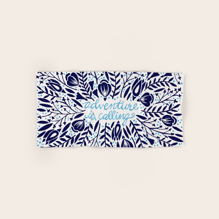 Adventure is Calling - Porcelain Palette Bath Towel Gallery Image 1