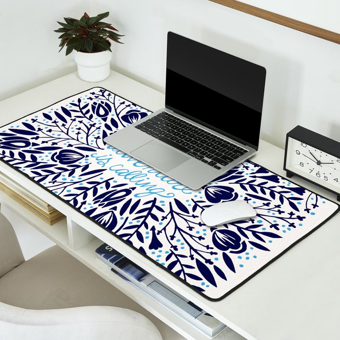 Adventure is Calling - Porcelain Palette Desk Mat Gallery Image 2