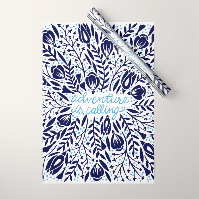 Adventure is Calling - Porcelain Palette Wrapping Paper Gallery Image 1