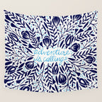 Adventure is Calling - Porcelain Palette Wall Tapestry Gallery Image 4