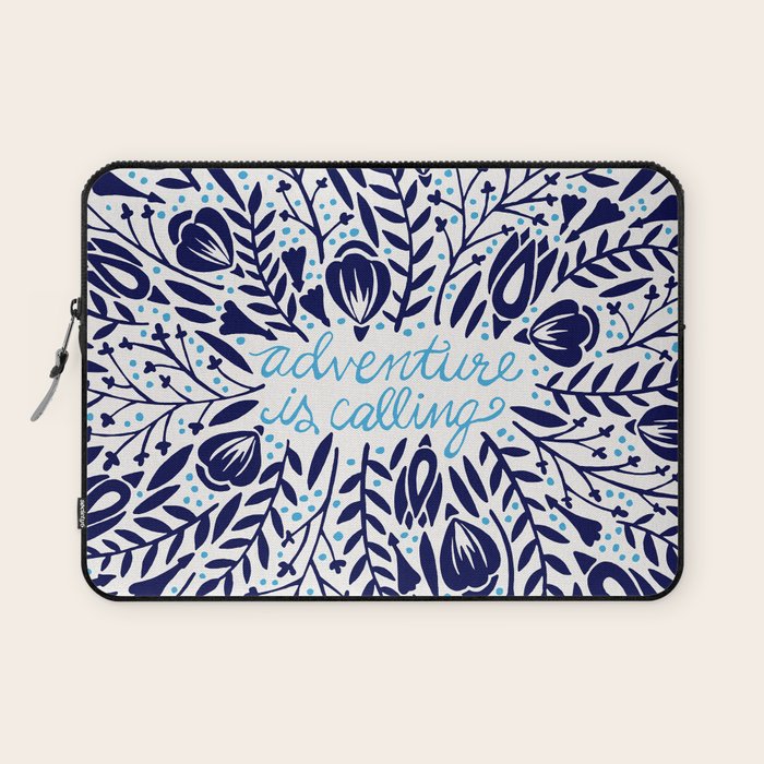 Adventure is Calling - Porcelain Palette Laptop Sleeve Gallery Image 1