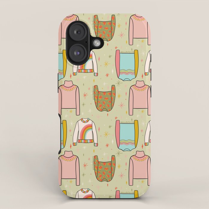 Sweater Weather Print iPhone Case Gallery Image 1