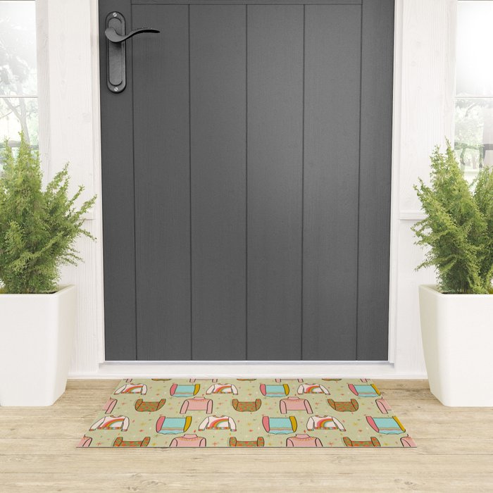 Sweater Weather Print Welcome Mat Gallery Image 3
