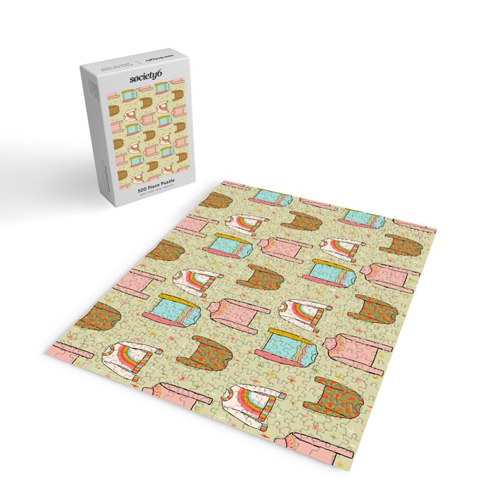 Sweater Weather Print Jigsaw Puzzle Gallery Image 2