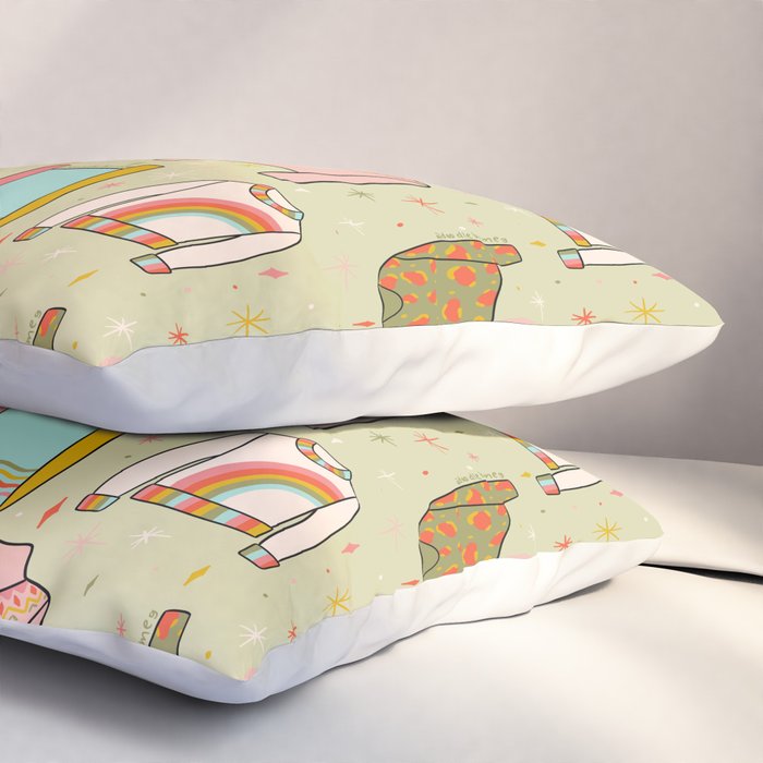 Sweater Weather Print Pillow Sham Gallery Image 3