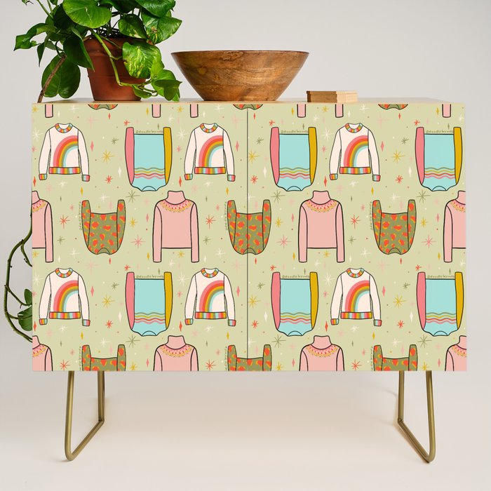 Sweater Weather Print Credenza Gallery Image 1