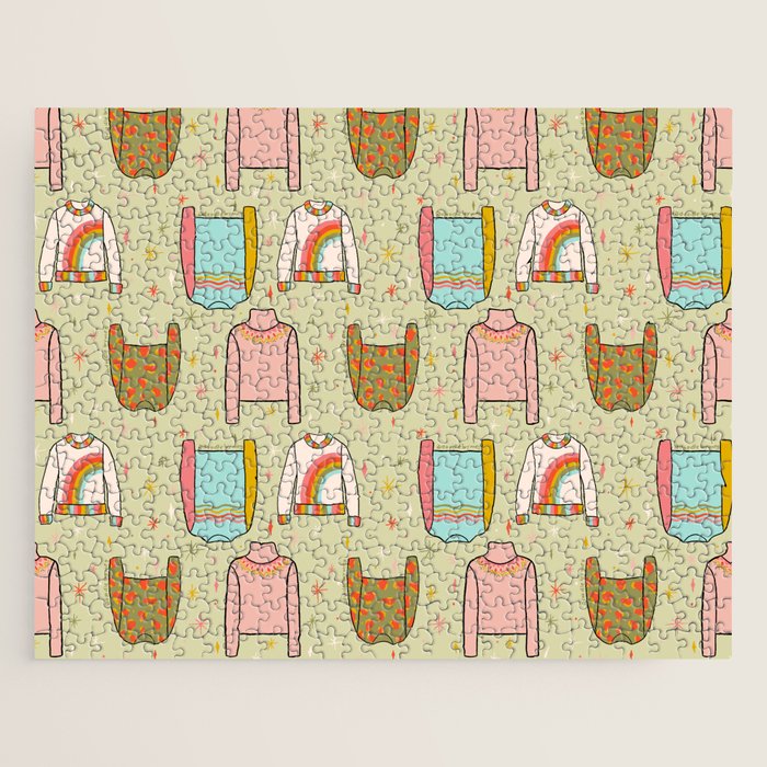 Sweater Weather Print Jigsaw Puzzle Gallery Image 1