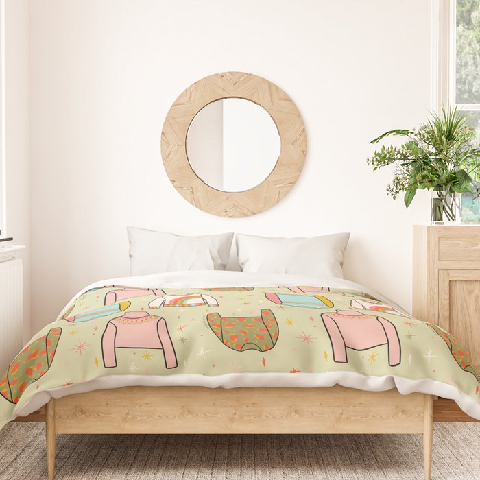 Sweater Weather Print Duvet Cover Gallery Image 3