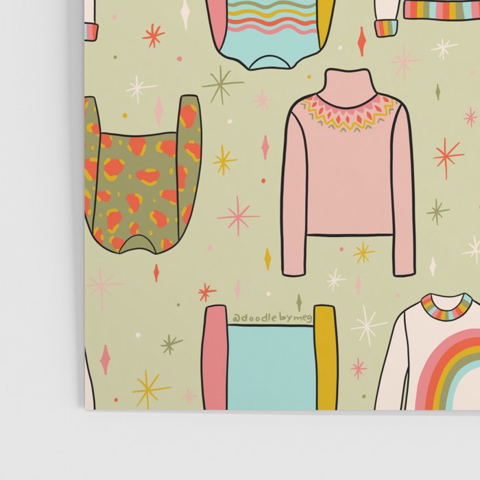 Sweater Weather Print Poster Gallery Image 3