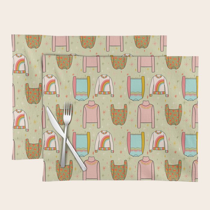 Sweater Weather Print Placemat Gallery Image 1