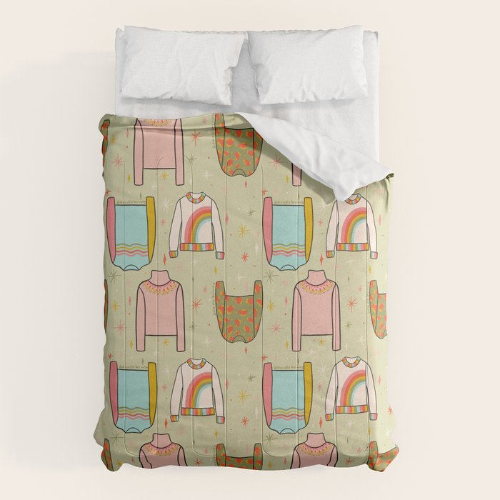 Sweater Weather Print Comforter Gallery Image 6