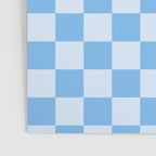 Light Blue Checks Poster Gallery Image 3
