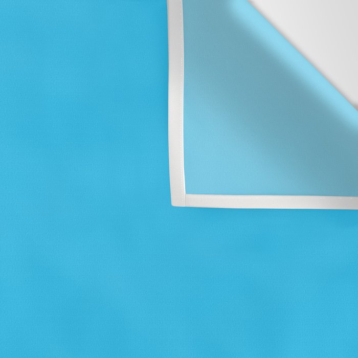 Turquoise Bright Blue Solid Color Wall Tapestry Gallery Image 3