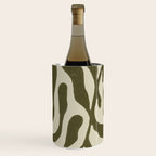 One Hundred-Leaved Plant #20 / Lino Print Wine Chiller Gallery Image 1