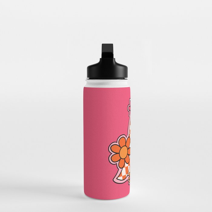 Checkerboard Ghost Water Bottle Gallery Image 3