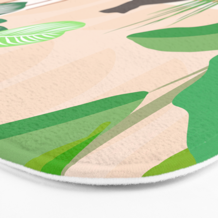 Home Green Home Garden with Cats Bath Mat Gallery Image 3